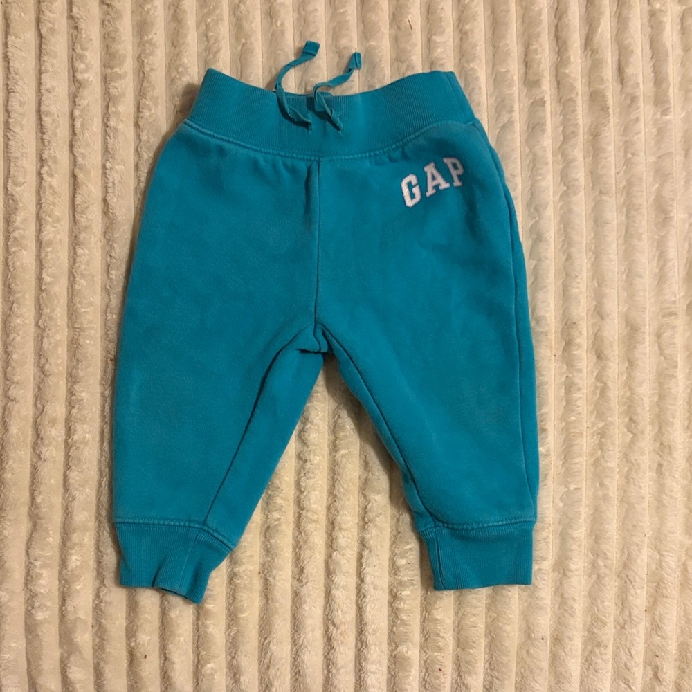 GAP Baby Teal Jogger Sweatpants